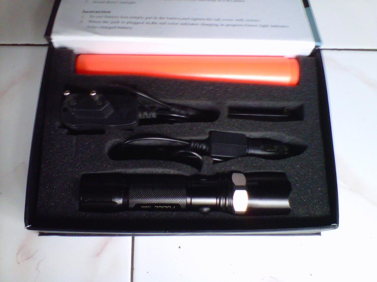 Senter Police 1500W Super Terang