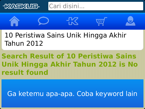 10 Peristiwa Sains Unik Hingga Akhir Tahun 2012