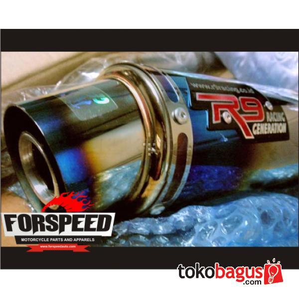 knalpot R9 new mugello for ninja 250 / ninja 250 FI