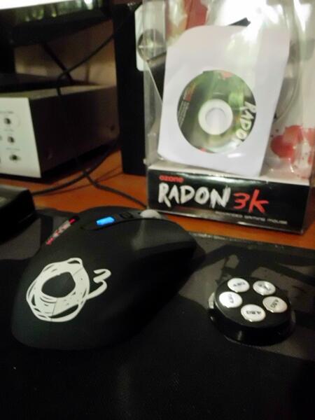 GAMING MOUSE OZONE RADON 3K TERMULUS TERMURAH TERNYAMAN!