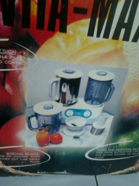 WTS Madato New Vitamax Double Food Processor