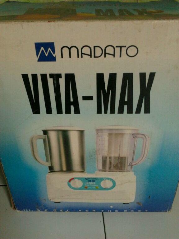WTS Madato New Vitamax Double Food Processor