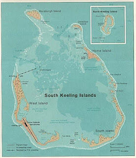 Pulau Cocos A.K.A keeling island penduduk berwajah melayu berwarga negara australia 