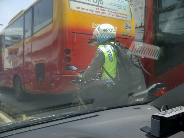 Polisi Juga Manusia Gan :D