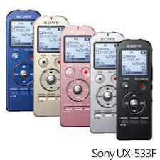 SONY Voice Recorder ICD-UX533F 4GB CUMA RP.1.150.000