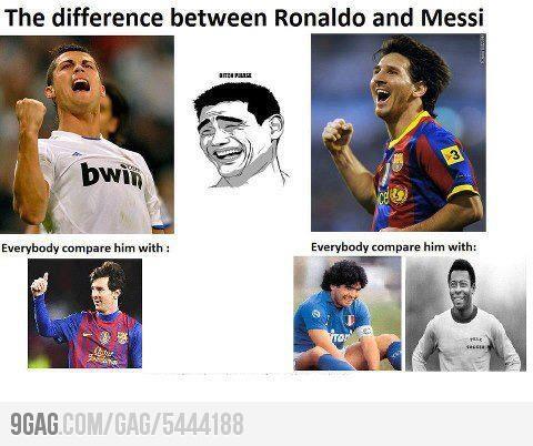 Messi vs Ronaldo 