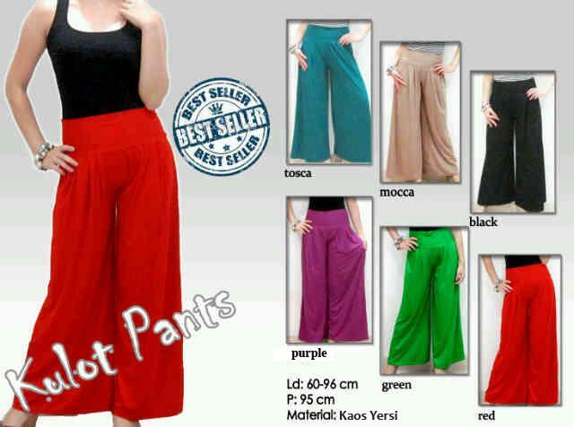 Celana dan Rok Kulot Modern