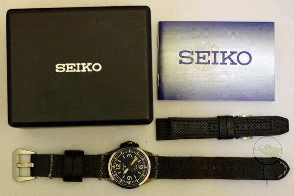 Seiko SKXA55 - Orange Bullet
