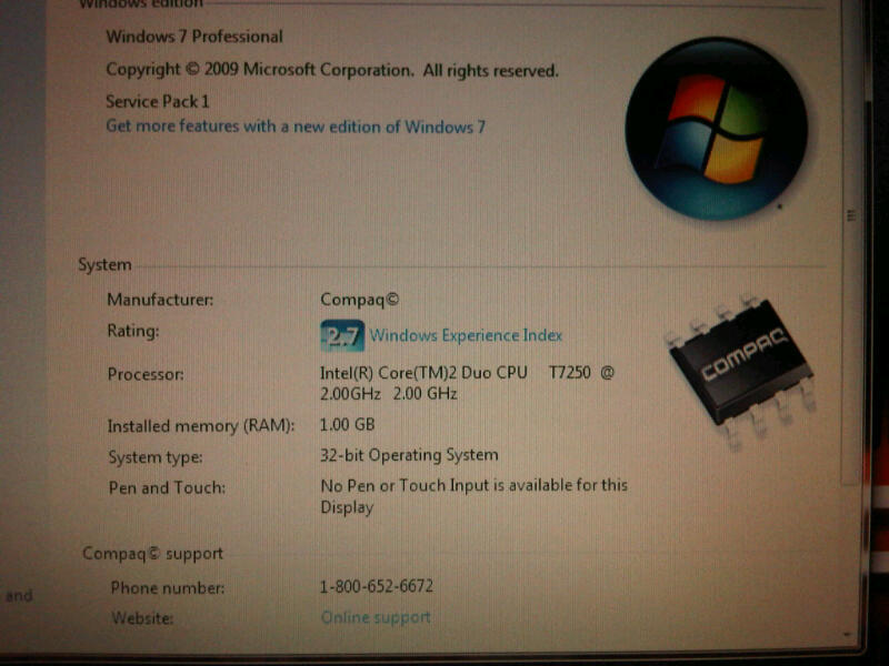 Laptop HP 6510b 85% Mulus