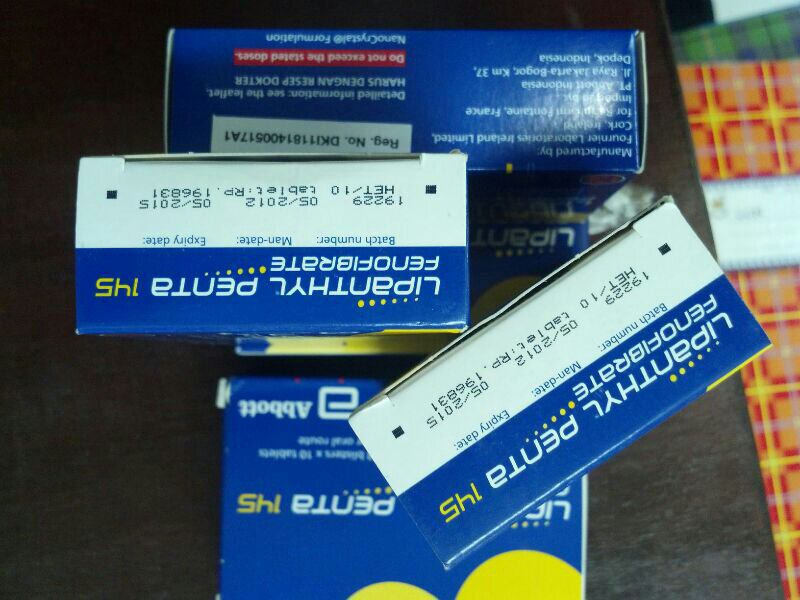 Lipanthyl Penta 145 Fenofibrate