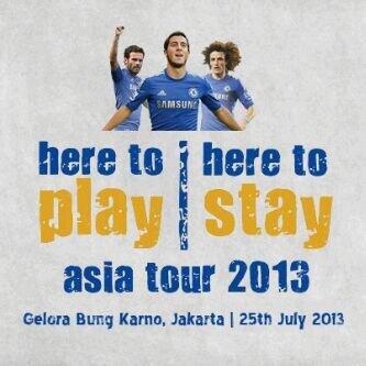 Chelsea FC menuju Indonesia! 