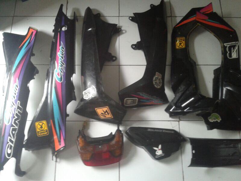 Terjual SPARE PART  FULL BODY YAMAHA  CRYPTON  ORIGINAL 