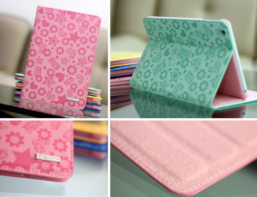 Case Ipad Mini:Smart Cover/Case MOFI/Backcase Silicon/RotateCase/Cute case