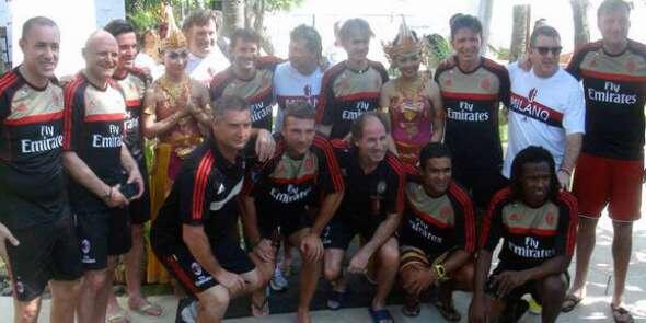 Bali didatangi AC Milan Glorie