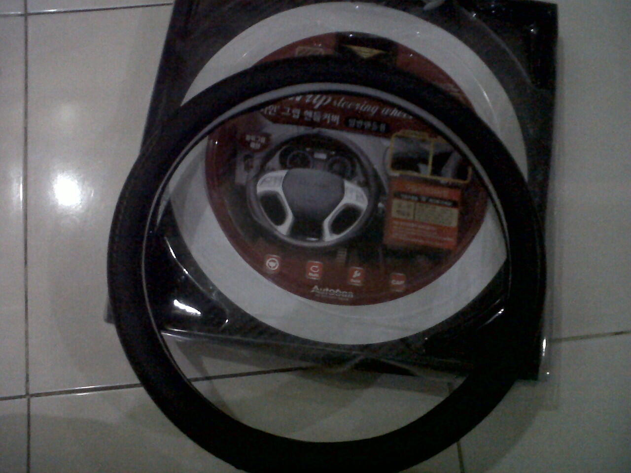 COVER STEER..., SARUNG STIR MOBIL (LEATHER GENUINE)
