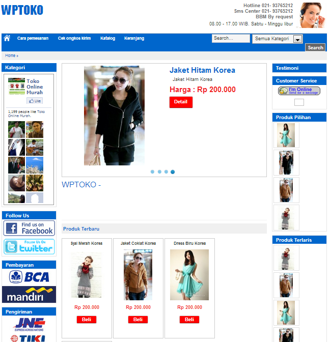 Dicari DROPSHIP/RESELLER jasa toko online murah cuma modal dengkul, tapi banjir order