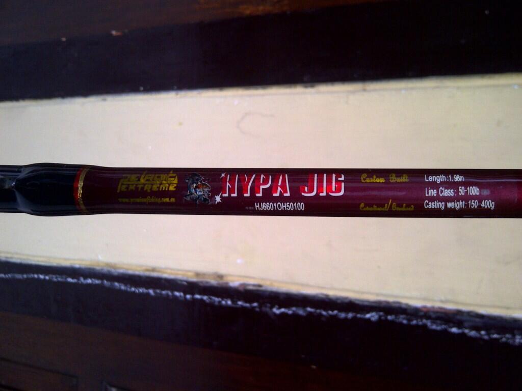 ROD PELAGIC HYPA JIG... ORIGINAL... Spinning & Jigging Rod........!!!!