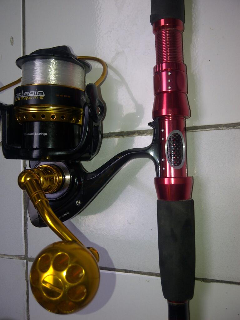 ROD PELAGIC HYPA JIG... ORIGINAL... Spinning & Jigging Rod........!!!!