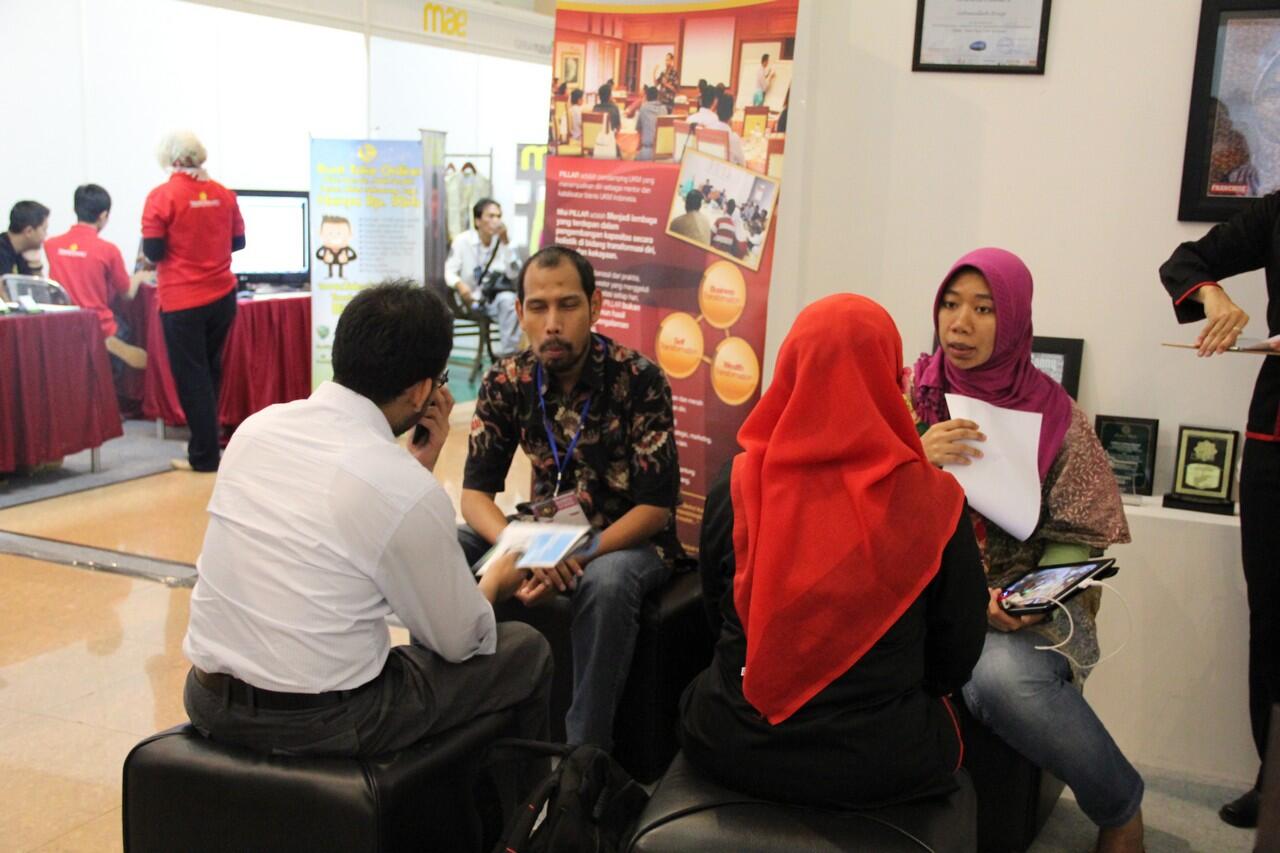 PILLAR di arena Expo Pesta Wirausaha TDA