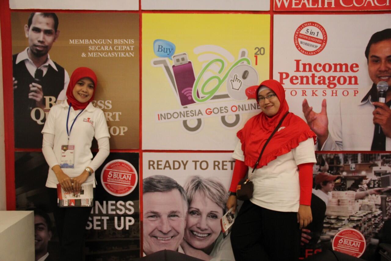 PILLAR di arena Expo Pesta Wirausaha TDA