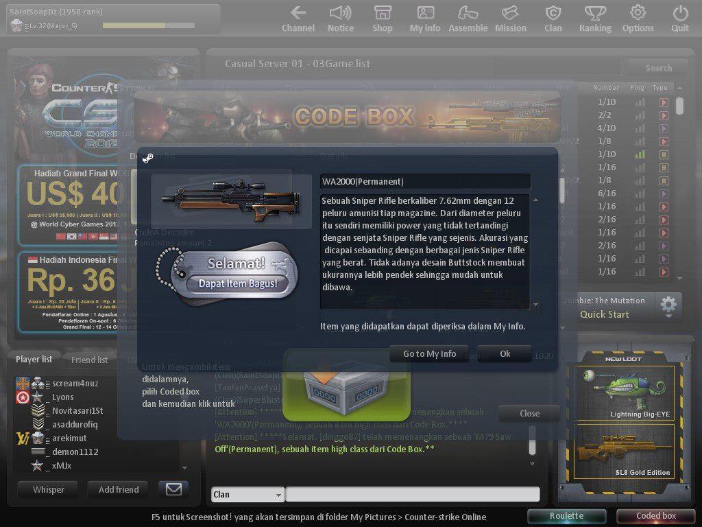 Jual Char CSO Murah