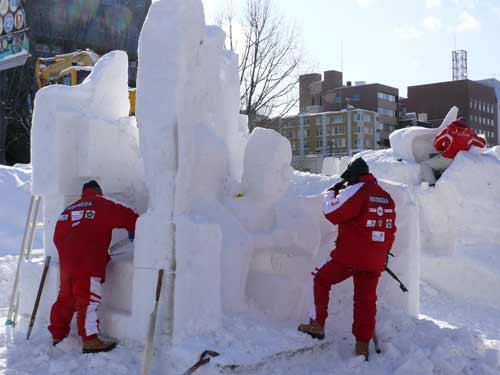 Tim Indonesia Juara Tiga di Sapporo Snow Festival 2013 Jepang, tapi.....