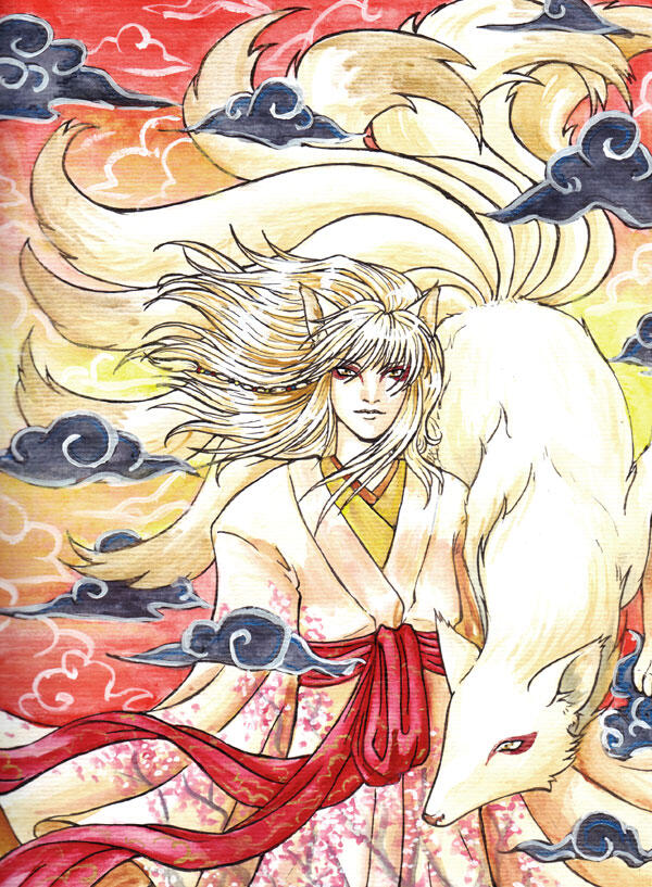 Kitsune Sang Siluman Rubah