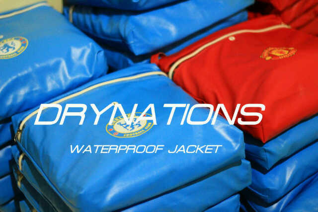 Jaket outdoor bermodel jaket club sepak bola.