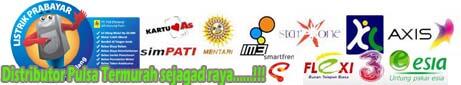 Distributor pulsa termurah sejagad raya indonesia.