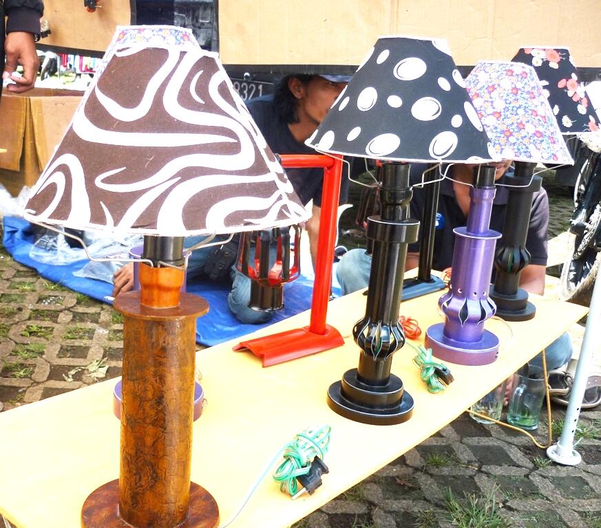 Terjual UNIK Lampu  Tidur MULTI FUNGSI Paralon  Bekas 