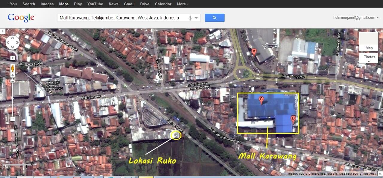 Sewa Ruko Karawang Pusat, Cocok buat Bank, Aurasnsi, Kredit Motor, tempat BIMBEL