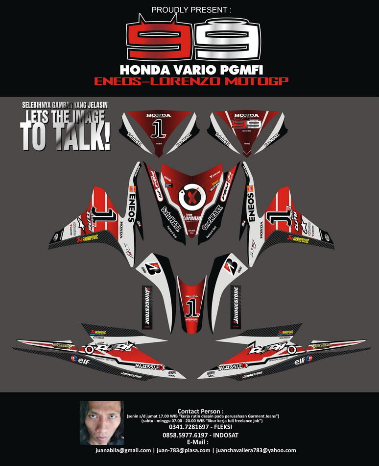 STRIPPING MOTOR DESAIN SUKA SUKA v