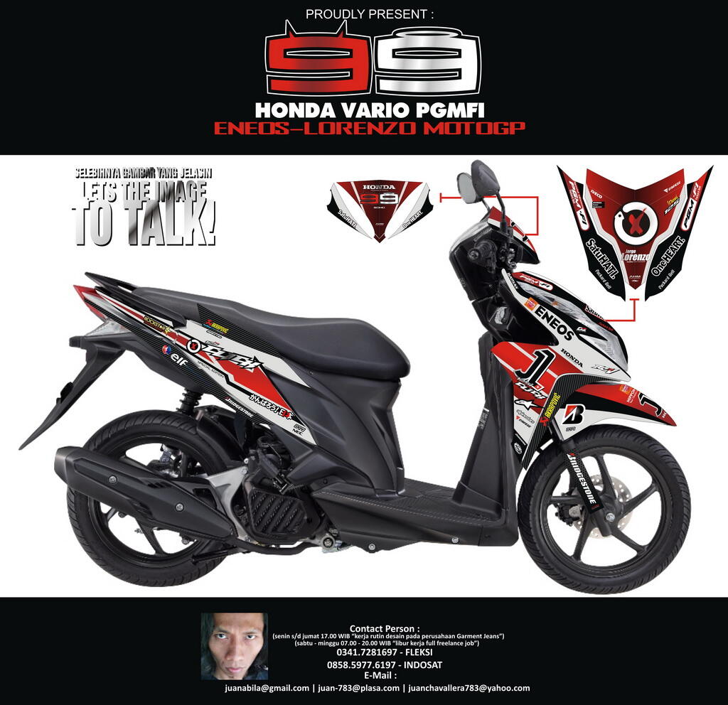 STRIPPING MOTOR DESAIN SUKA SUKA v