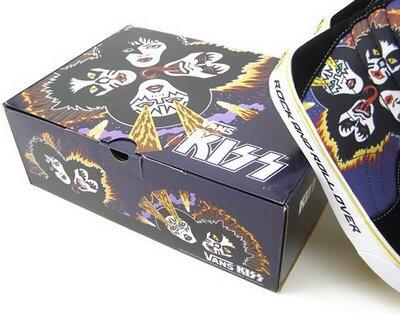 Vans Sk8-Hi Kiss Rock and Roll Over Original
