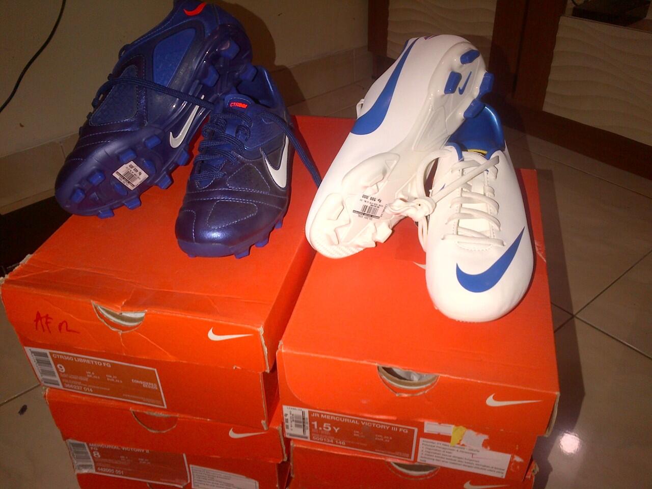 Sepatu Bola dan Futsal Nike Mercurial,T90,CTR,Vapor,Laser | Adidas F10 IN | ORIGINAL