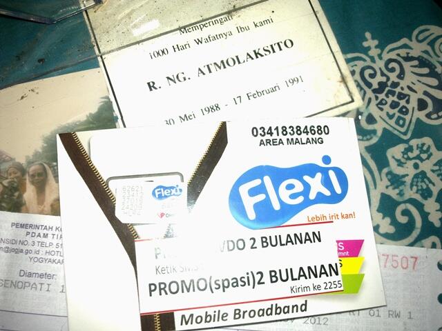 JUAL PERDANA FLEXI PROMO 2BULANAN 64K