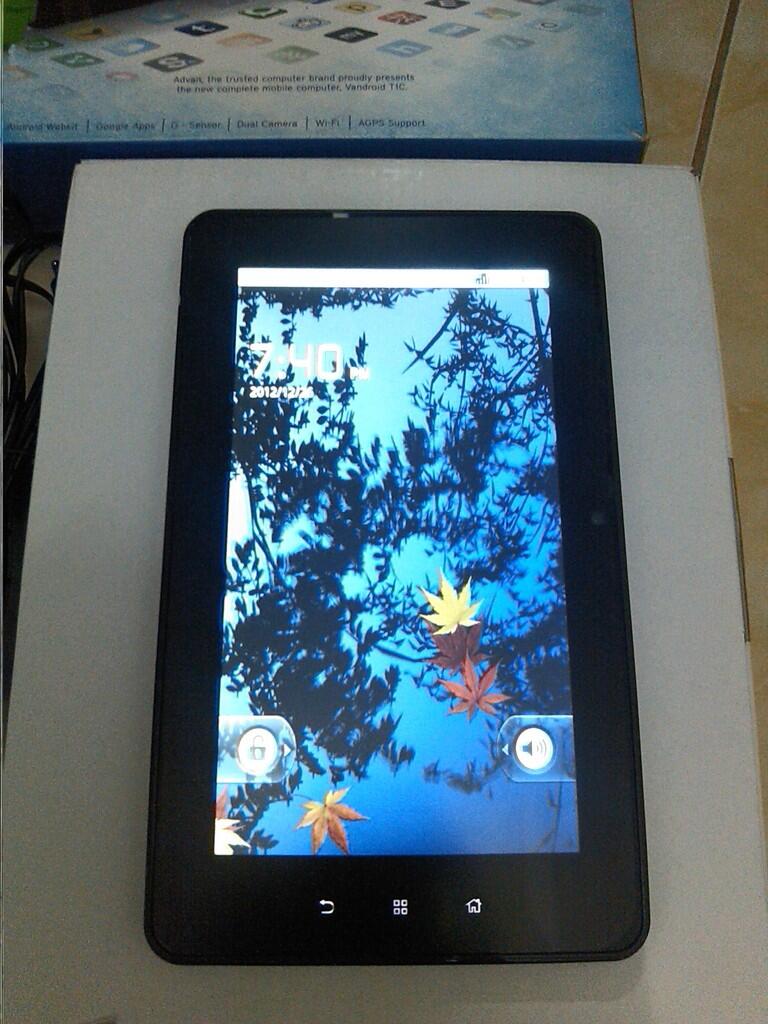 Advan Android T1C 7" (3G, WiFi, Hotspot portable, sim card slot, Call/SMS)
