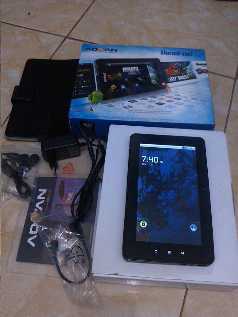 Advan Android T1C 7" (3G, WiFi, Hotspot portable, sim card slot, Call/SMS)