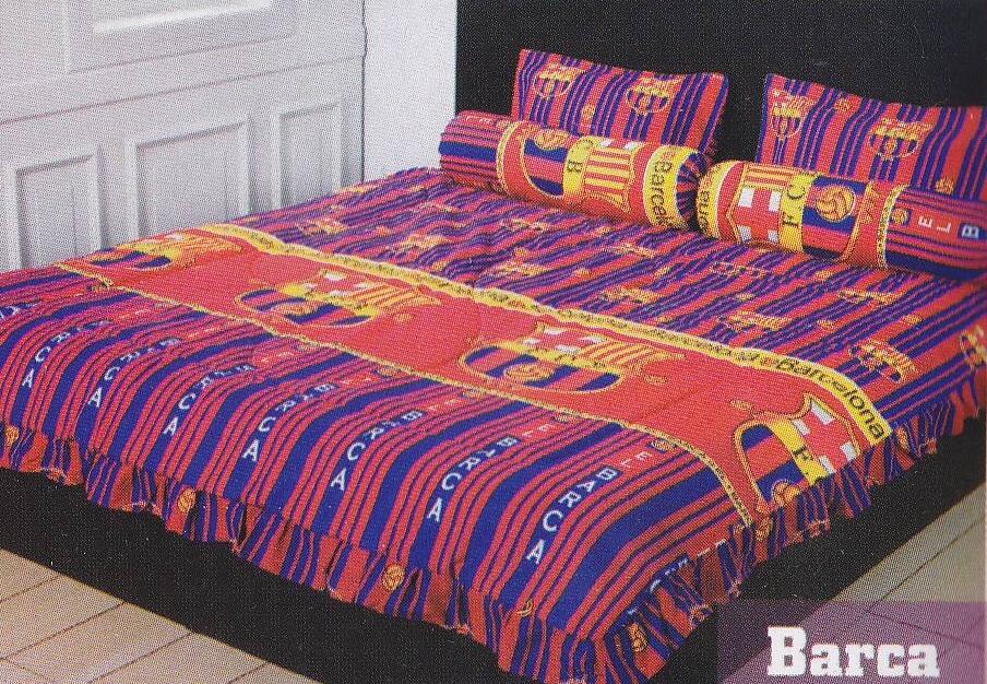 BARCELONA sprei dan selimut