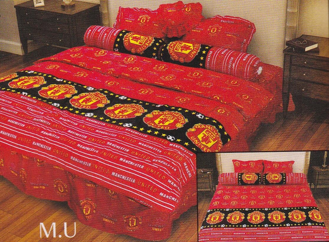 Manchester United sprei dan selimut