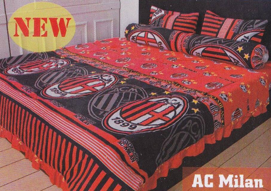 640 Gambar gambar sprei ac milan Keren