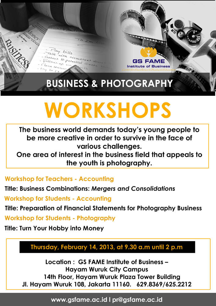 FREE Photography Workshop - Turn Your Hobby into Money