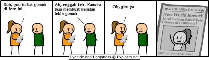 Komik &#91;tidak&#93; Lucu Cyanide versi Indonesia