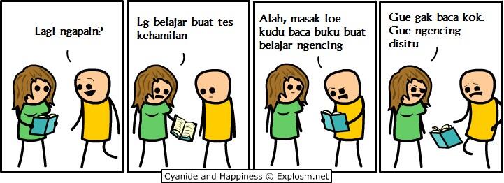 Komik &#91;tidak&#93; Lucu Cyanide versi Indonesia