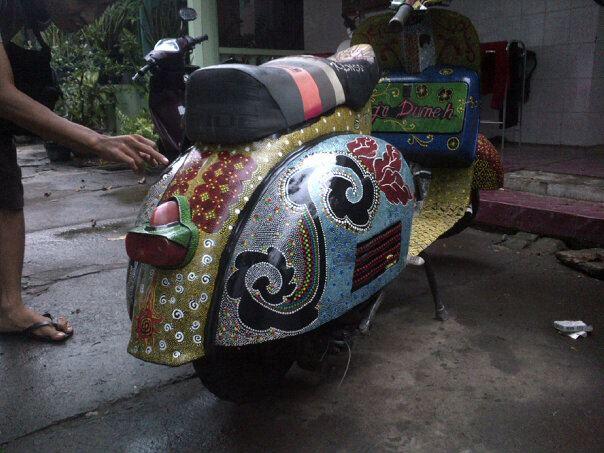VESPA PTS CANTIK & VESPA SUPER BATIK