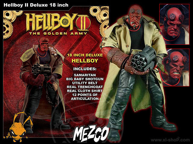 mezco hellboy 18 inch figure