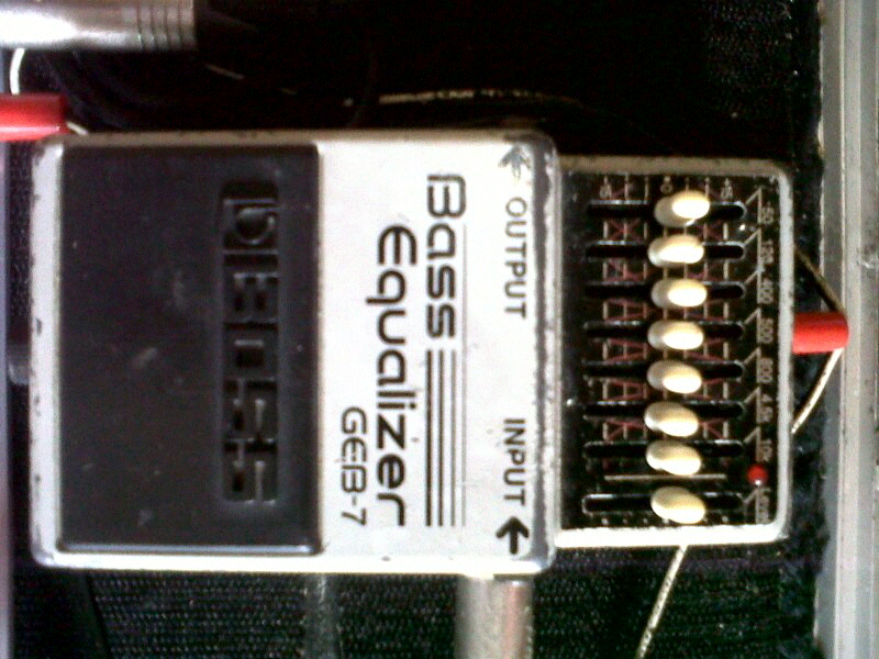 WTS BOSS GEB-7 bass equalizer