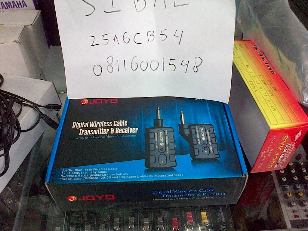 J> Wireless Gitar Joyo Murah (Medan)