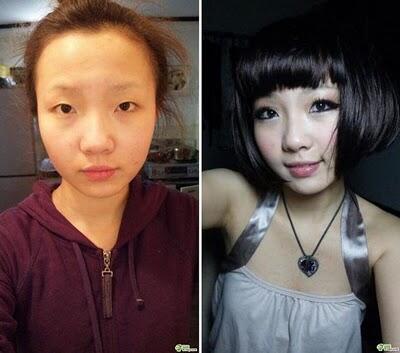 Make Up tuh hebat ya...(Before n After)