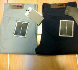 SELLING CHINO FOR MEN> ZARA AND CHEAPMONDAY.GRADE ORI MURMER !!